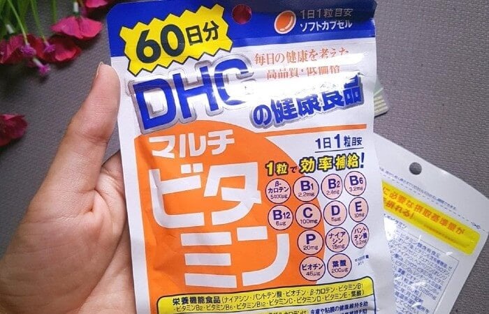 Nhận biết DHC vitamin tổng hợp chính hãng qua bao bì sản phẩm