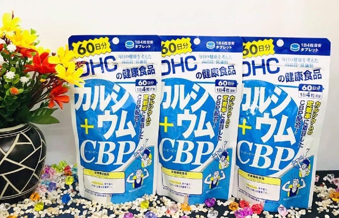 Viên uống bổ sung canxi CBP với thiết kế bao bì tiện dụng