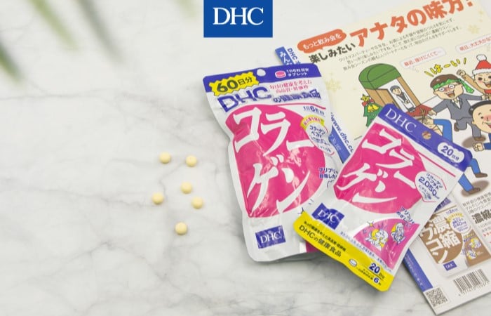 Viên uống collagen DHC Viên uống collagen DHC có tốt không?