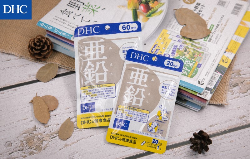 Viên uống bổ sung kẽm DHC Zinc 20 ngày