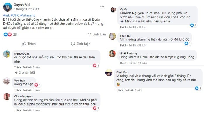 Hội chị em trong các nhóm làm đẹp đều để lại lời khen cho sản phẩm