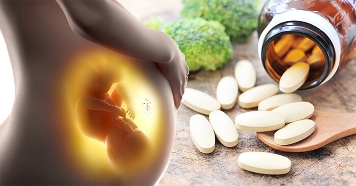 Để đáp ứng nhu cầu dinh dưỡng cao của phụ nữ mang thai, mẹ bầu cần quan tâm bổ sung vitamin tổng hợp và DHA
