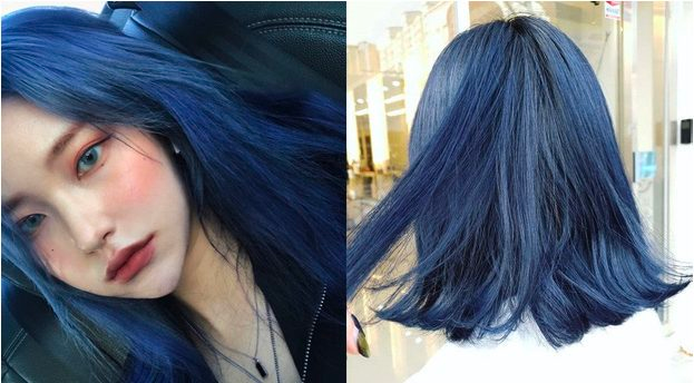 Những điều cần biết khi nhuộm tóc màu xanh dương - 3