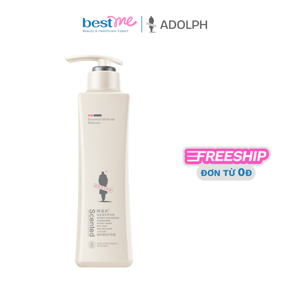 Dầu xả tinh chất thực vật ADOLPH Essential Oil Scented Hair Treatment (Plant Essence) hương tinh dầu nước hoa
