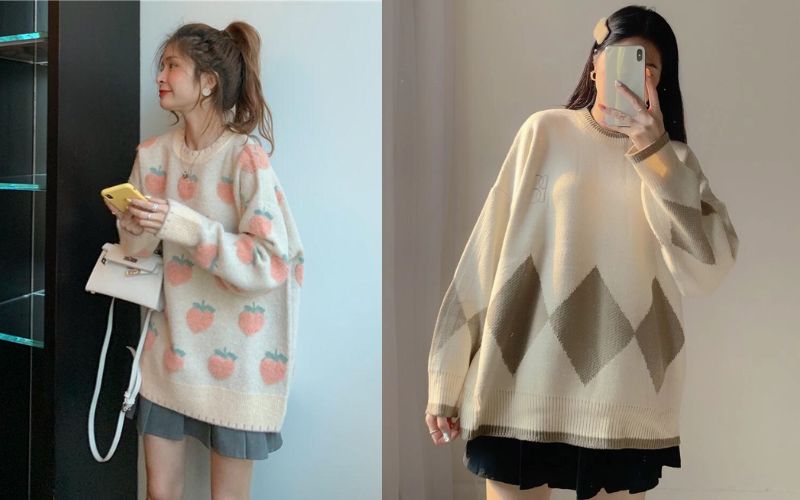 10-cach-phoi-do-di-choi-tet-cho-hoc-sinh-cap-2-dang-yeu-de-thuong-12 10+ cách phối đồ đi chơi tết cho học sinh cấp 2 đáng yêu, dễ thương - 12