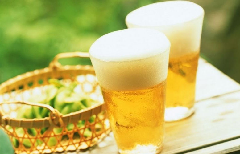 Bia có công dụng dưỡng da sau cháy nắng hiệu quả