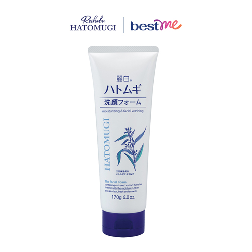 Sữa rửa mặt dưỡng ẩm Reihaku Hatomugi Facial Foam (170g)