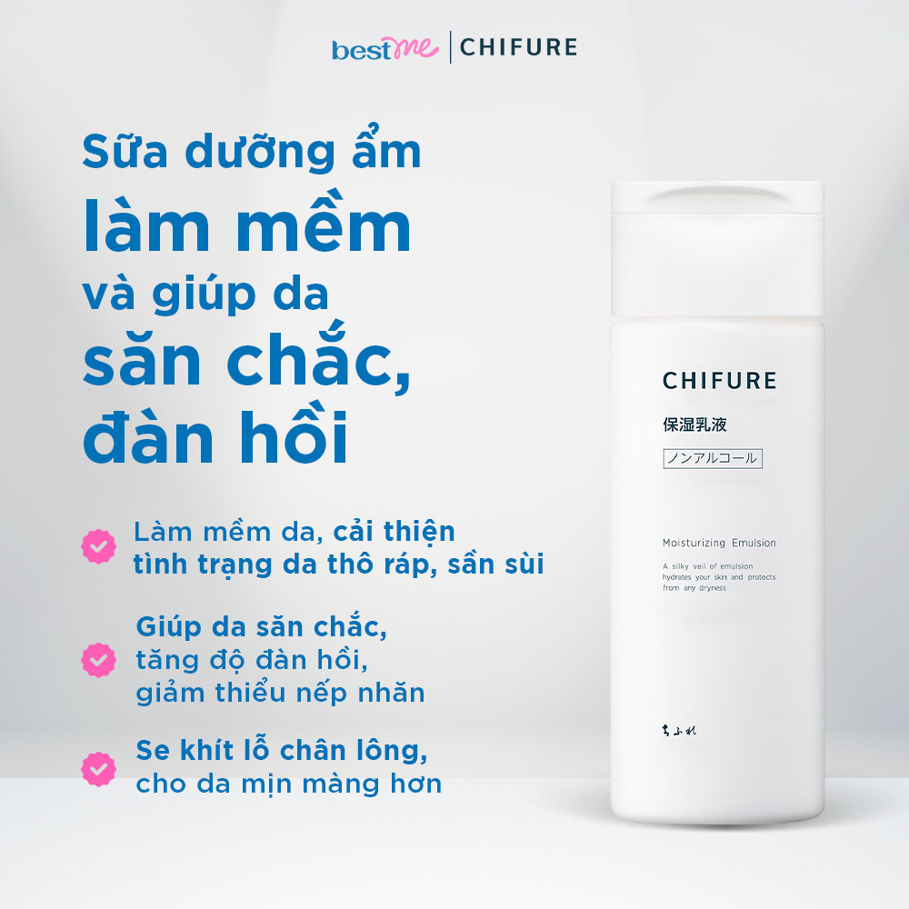 Sữa dưỡng ẩm Chifure Moisturizing Emulsion