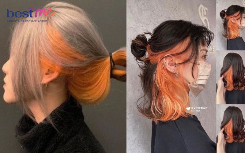 15 kiểu nhuộm tóc màu cam sành điệu cho nam và nữ nên thử một lần trong đời - 17