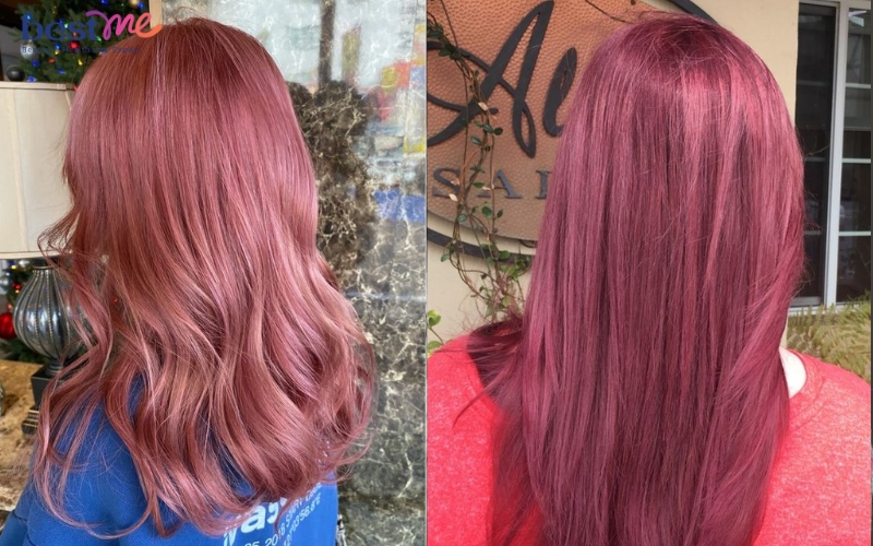 #15 loại nhuộm tóc màu đỏ hồng rất rất hóa học rất rất đậm chất cá tính - 11