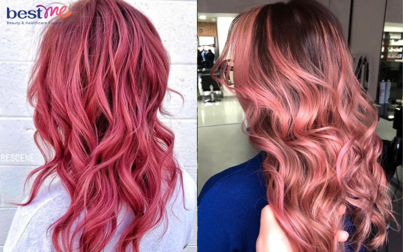 #15 loại nhuộm tóc màu đỏ hồng rất rất hóa học rất rất đậm chất cá tính - 9