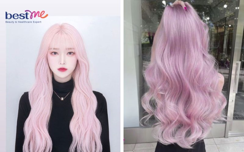 15 kiểu nhuộm tóc màu hồng cá tính, nổi bật cho cô nàng - 17