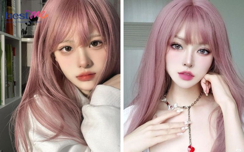 15 kiểu nhuộm tóc màu hồng cá tính, nổi bật cho cô nàng - 21