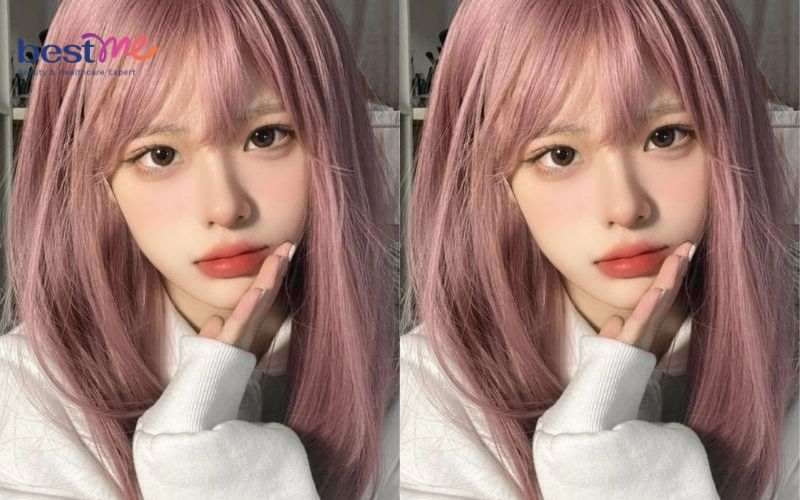 15 kiểu nhuộm tóc màu hồng cá tính, nổi bật cho cô nàng - 31
