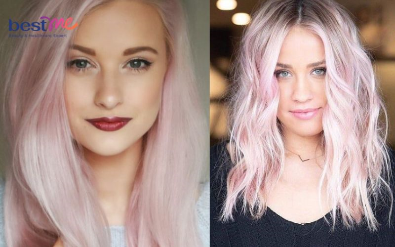 15 kiểu nhuộm tóc màu hồng cá tính, nổi bật cho cô nàng - 32