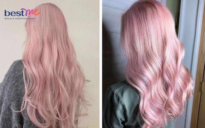 15 kiểu nhuộm tóc màu hồng cá tính, nổi bật cho cô nàng - 39