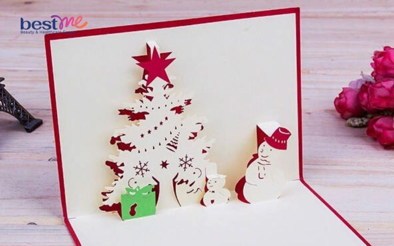 15 mẫu thiệp giáng sinh tự làm handmade vừa đơn giản vừa đẹp - 10