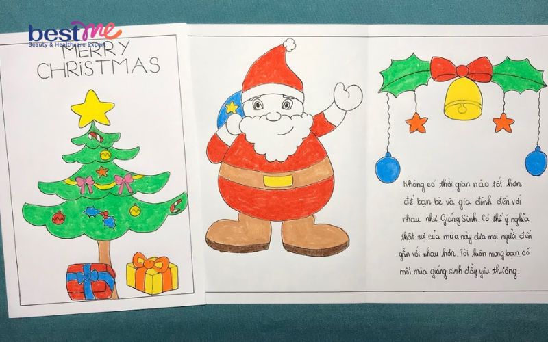 15 mẫu thiệp giáng sinh tự làm handmade vừa đơn giản vừa đẹp - 12