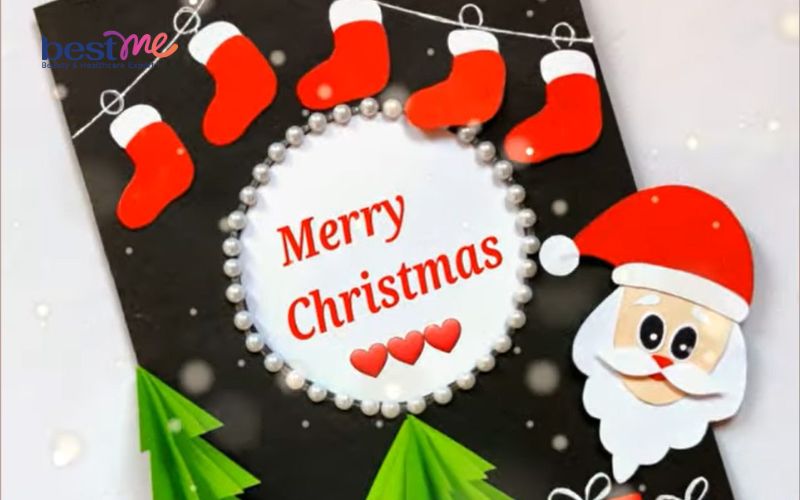 15 mẫu thiệp giáng sinh tự làm handmade vừa đơn giản vừa đẹp - 19