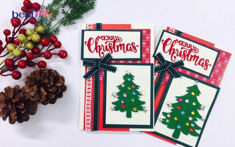 15 mẫu thiệp giáng sinh tự làm handmade vừa đơn giản vừa đẹp - 38