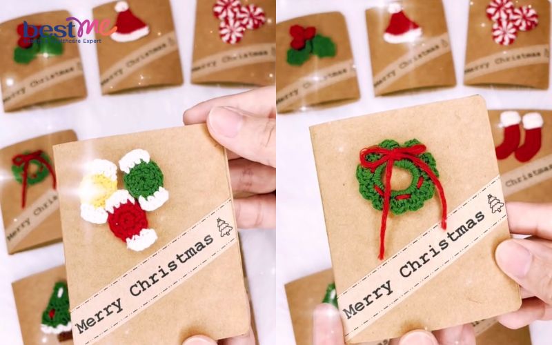 15 mẫu thiệp giáng sinh tự làm handmade vừa đơn giản vừa đẹp - 46