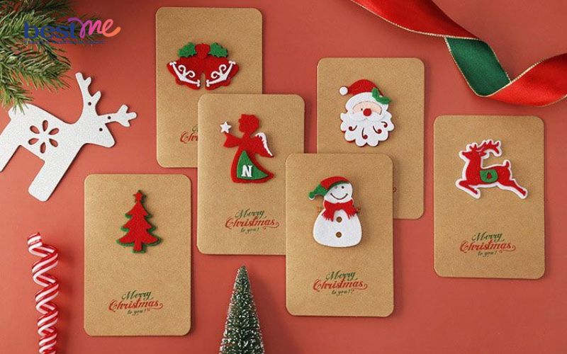 15 mẫu thiệp giáng sinh tự làm handmade vừa đơn giản vừa đẹp - 55