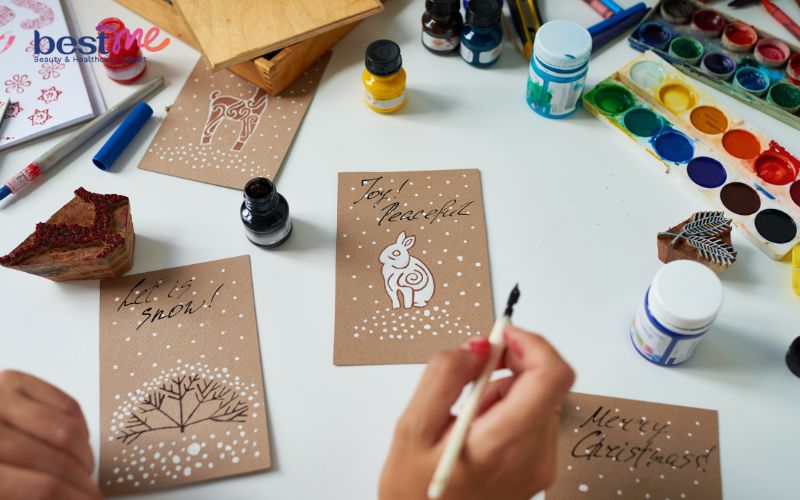 15 mẫu thiệp giáng sinh tự làm handmade vừa đơn giản vừa đẹp - 58