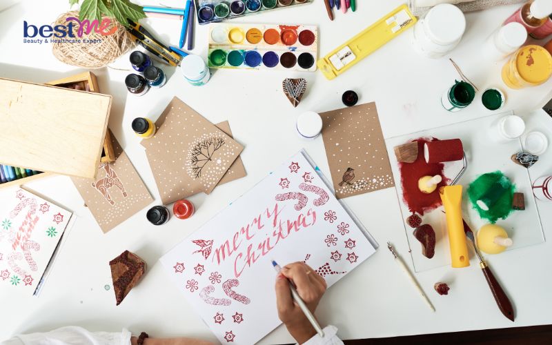 15 mẫu thiệp giáng sinh tự làm handmade vừa đơn giản vừa đẹp - 59