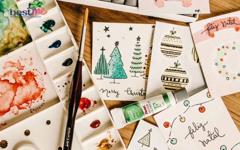 15 mẫu thiệp giáng sinh tự làm handmade vừa đơn giản vừa đẹp - 63