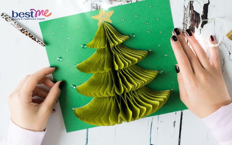 15 mẫu thiệp giáng sinh tự làm handmade vừa đơn giản vừa đẹp - 9