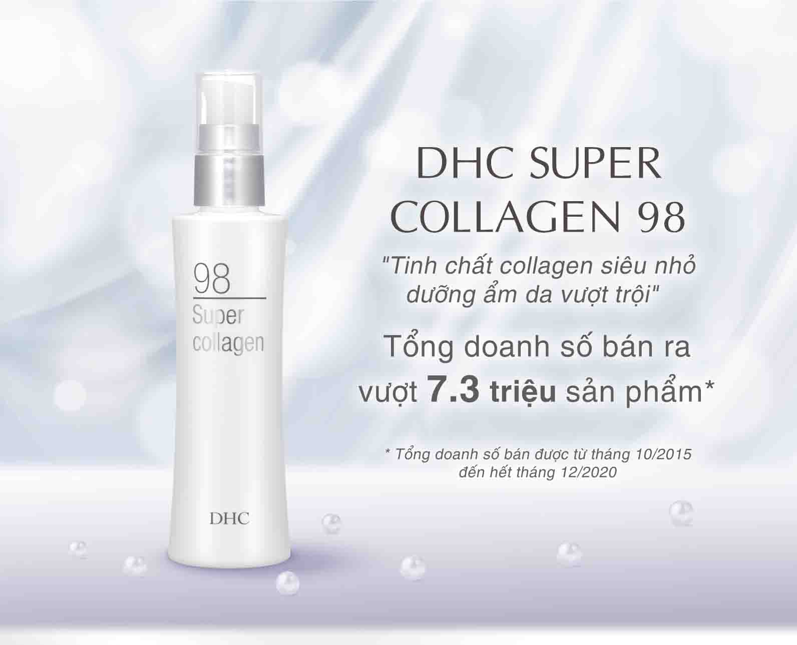Tinh chất siêu collagen 98 DHC Super Collagen