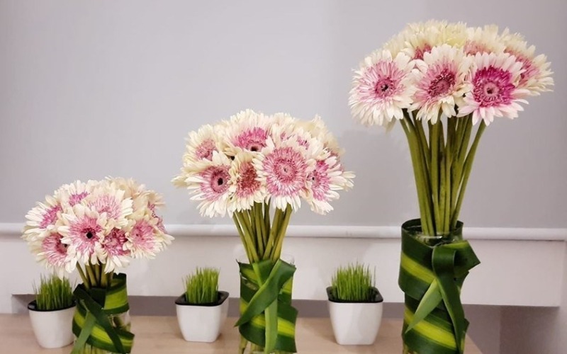 2 cách cắm hoa đồng tiền bàn thờ đơn giản giàu ý nghĩa nhất - 3