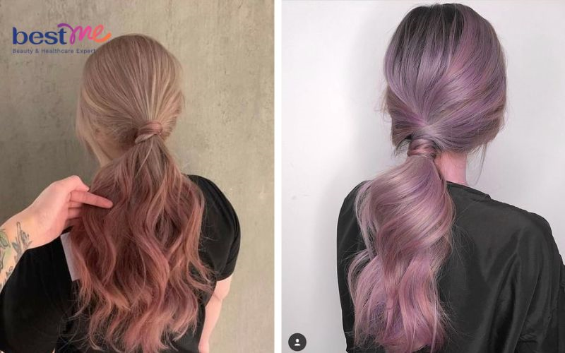 20+ kiểu nhuộm tóc màu hồng phấn tạo điểm nhấn cho bạn nữ - 12