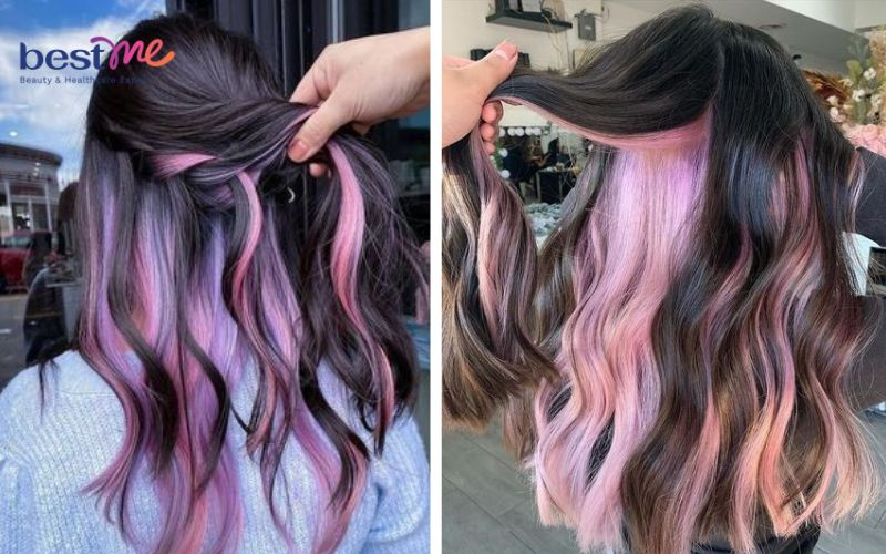 20+ kiểu nhuộm tóc màu hồng phấn tạo điểm nhấn cho bạn nữ - 20