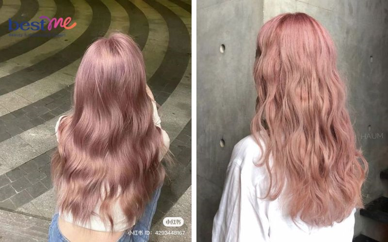20+ kiểu nhuộm tóc màu hồng phấn tạo điểm nhấn cho bạn nữ - 5