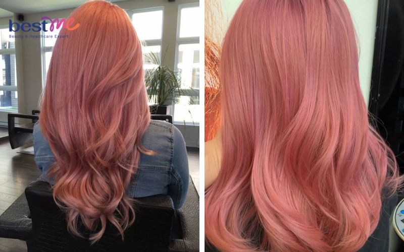 20+ kiểu nhuộm tóc màu hồng phấn tạo điểm nhấn cho bạn nữ - 6