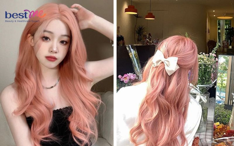 20+ kiểu nhuộm tóc màu hồng phấn tạo điểm nhấn cho bạn nữ - 8