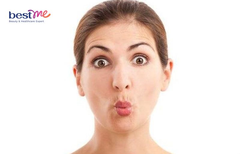 Bài tập mím môi