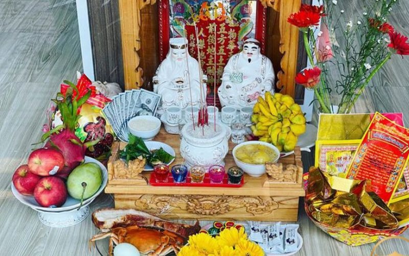 5 mẫu văn khấn thần tài 30 Tết mùng 1 Tết cầu tài lộc, may mắn cả năm - 1