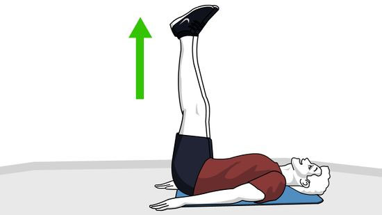 Động tác nâng chân 