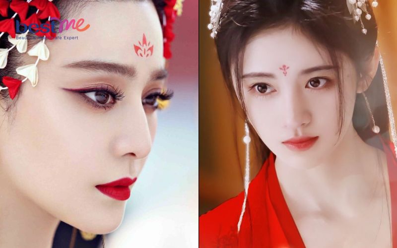 6-buoc-makeup-co-trang-trung-quoc-xinh-dep-an-tuong-cuc-de-5 6 bước makeup cổ trang Trung Quốc xinh đẹp ấn tượng cực dễ - 5