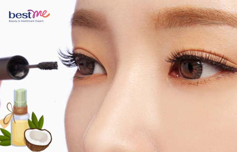 Sở hữu đôi mi cong vút nhờ dưỡng mi bằng dầu dừa