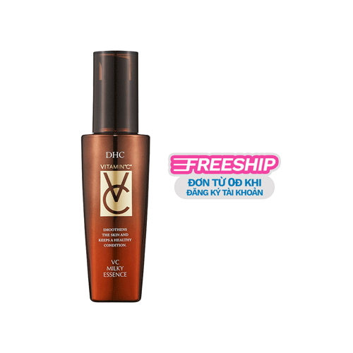 Tinh chất vitamin C làm sáng da DHC VC Milky Essence