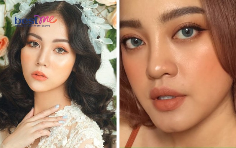 8 kiểu trang điểm makeup cô dâu tone Tây đẹp quyến rũ cá tính - 2