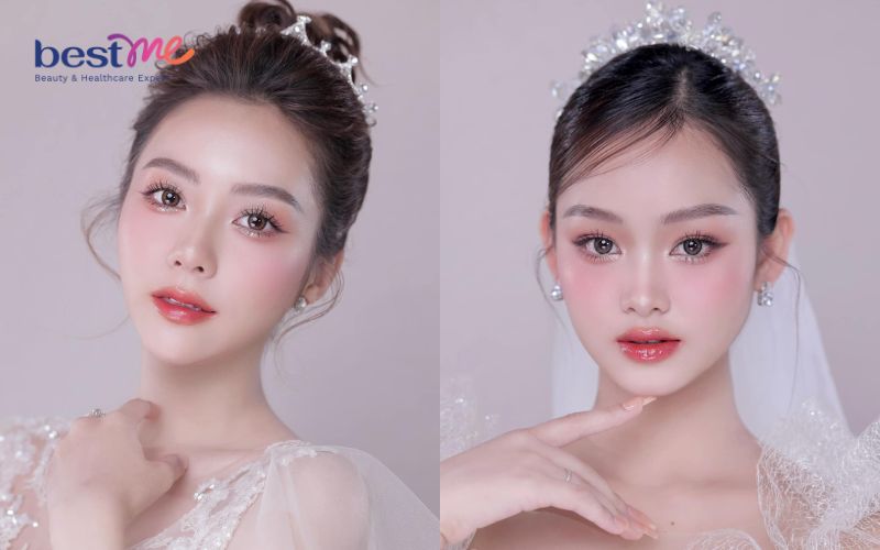 Make up cô dâu kiểu Hàn Quốc tối giản