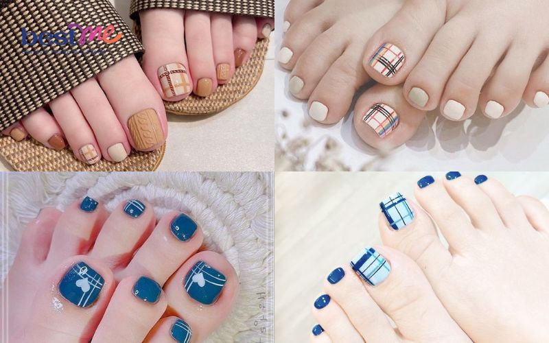 1000+ Mẫu nail chân HOT siêu đẹp được nhiều chị em lựa chọn - Zicxa |  Simple toe nails, Summer toe nails, Fall toe nails