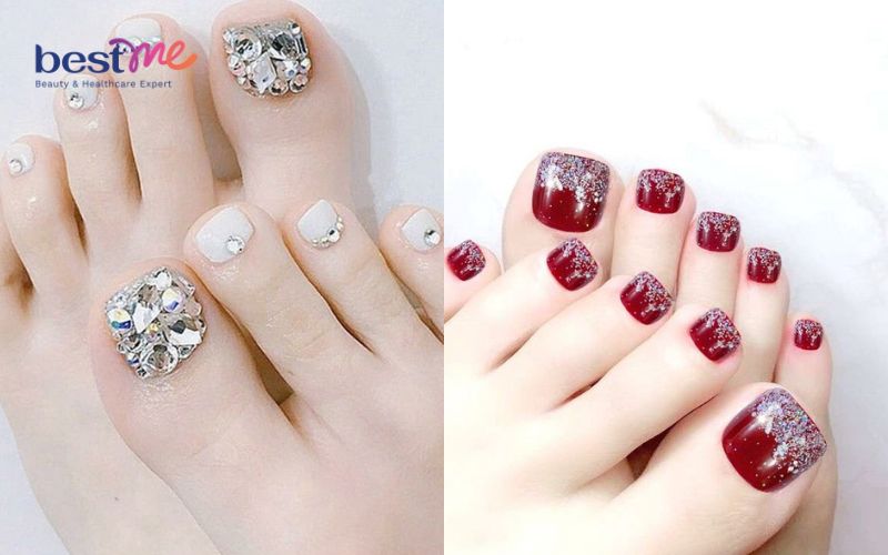 999-mau-mong-chan-dep-don-gian-nhe-nhang-cho-nang-khong-bao-gio-loi-mot-30 Mẫu móng chân vuông đơn giản, nổi bật