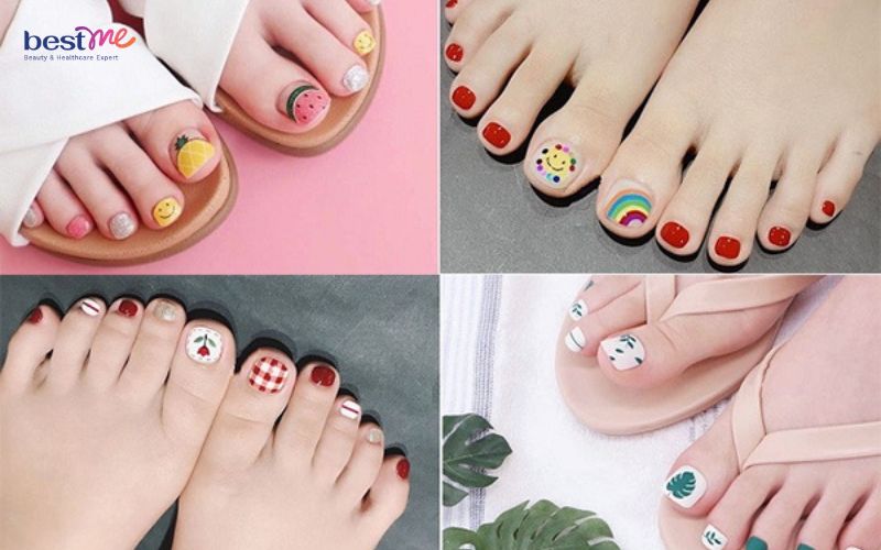 999-mau-mong-chan-dep-don-gian-nhe-nhang-cho-nang-khong-bao-gio-loi-mot-6 Mẫu sơn móng chân đơn giản đẹp cho ngày hè