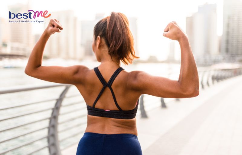 BCAA giúp giảm cân thông qua xây dựng cơ bắp, giảm mỡ