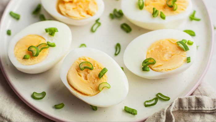 Trứng chứa nhiều protein giúp no lâu